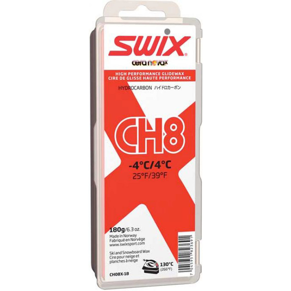 Swix CH Hydrocarbon Workshop Wax 180g