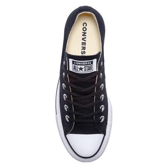 Converse Womens Chuck Taylor All Star Canvas Lift Low Top