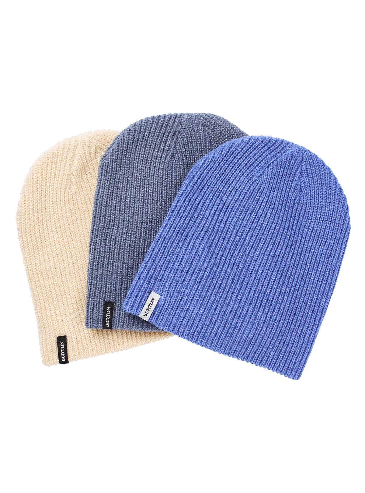Burton DND Beanie 3-Pack 2022 Folkstone gray / foxglove violet / creme brulee