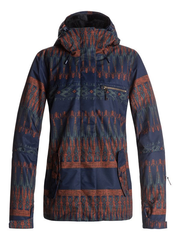 Roxy Jetty 3 In 1 Snow Jacket 2018 Peacoat Paleao