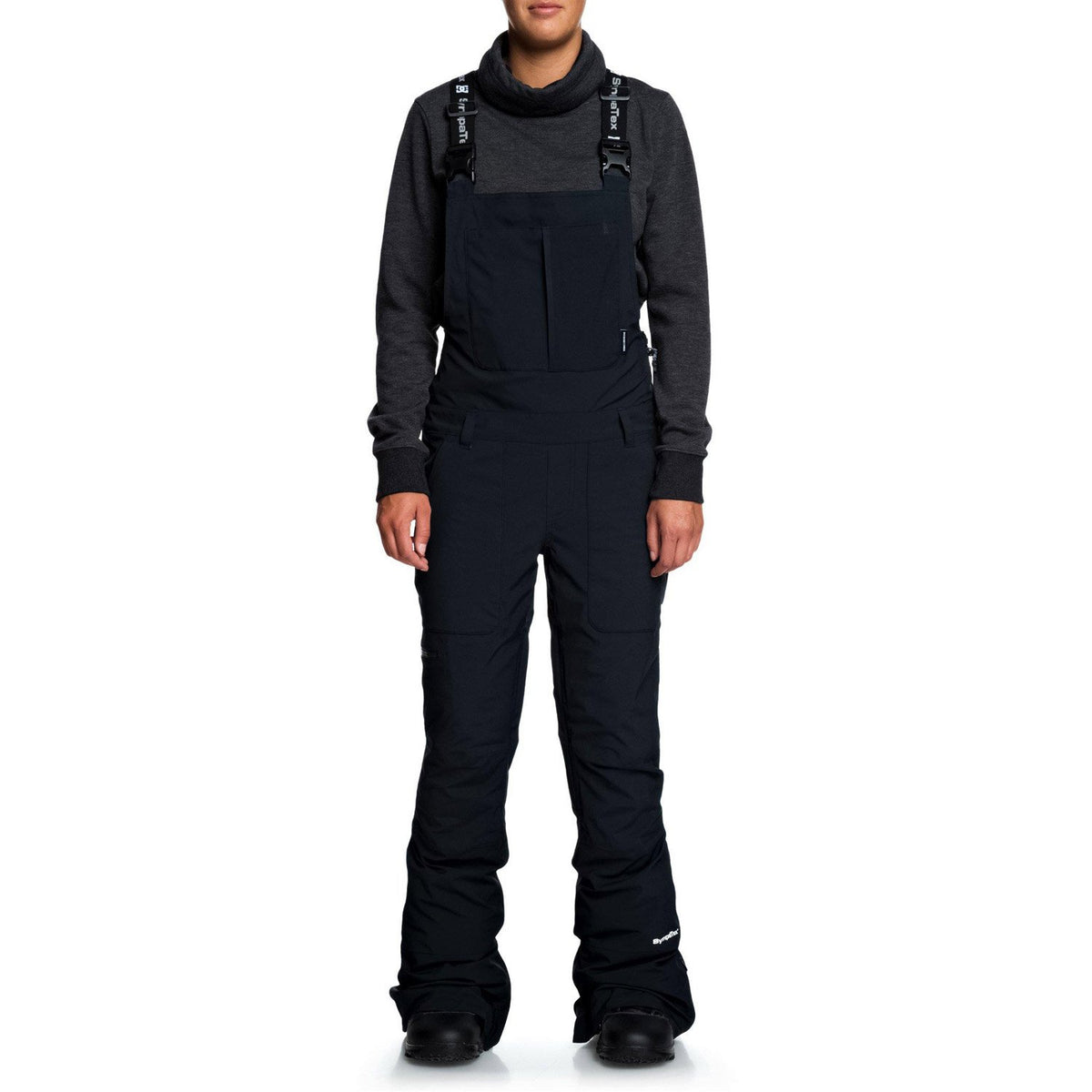 DC Collective 30k Bib Womens Snowboard Pant 2020 Black