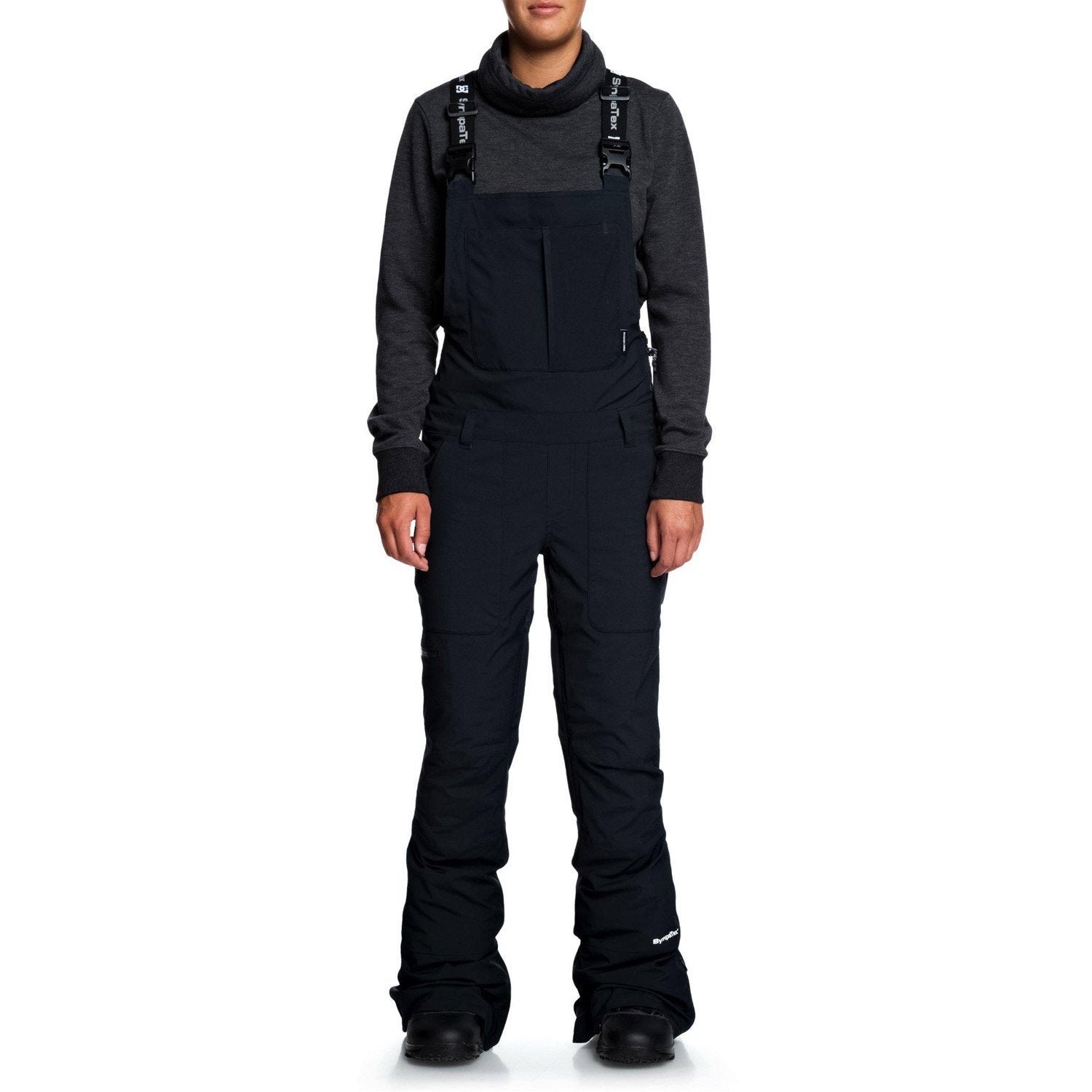 DC Collective 30k Bib Womens Snowboard Pant 2020 Black