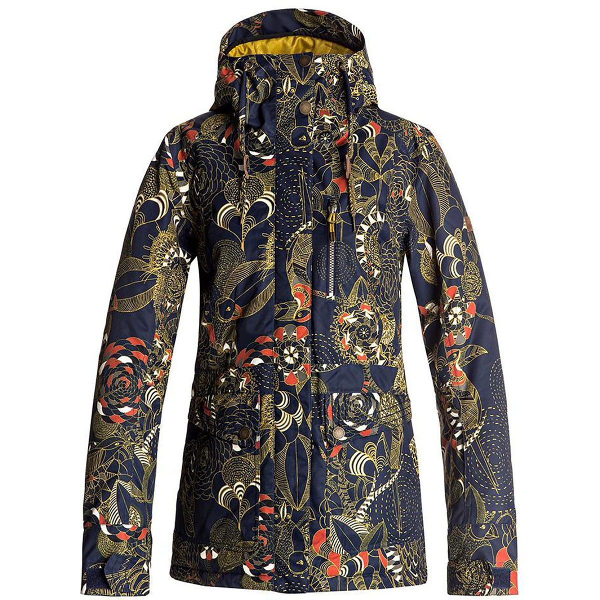 Roxy Andie Snow Jacket 2018 Peacoat Hackney Empire
