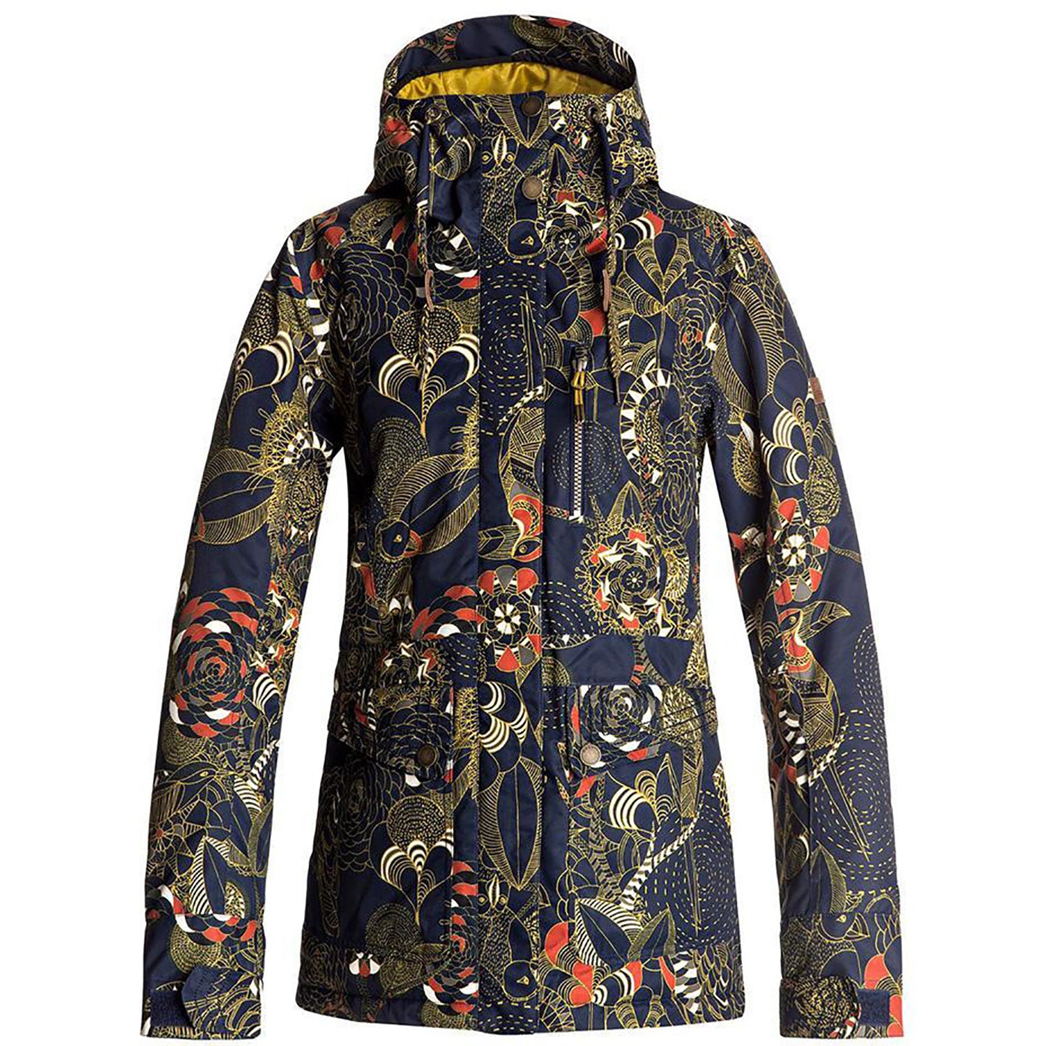 Roxy Andie Snow Jacket 2018 Peacoat Hackney Empire