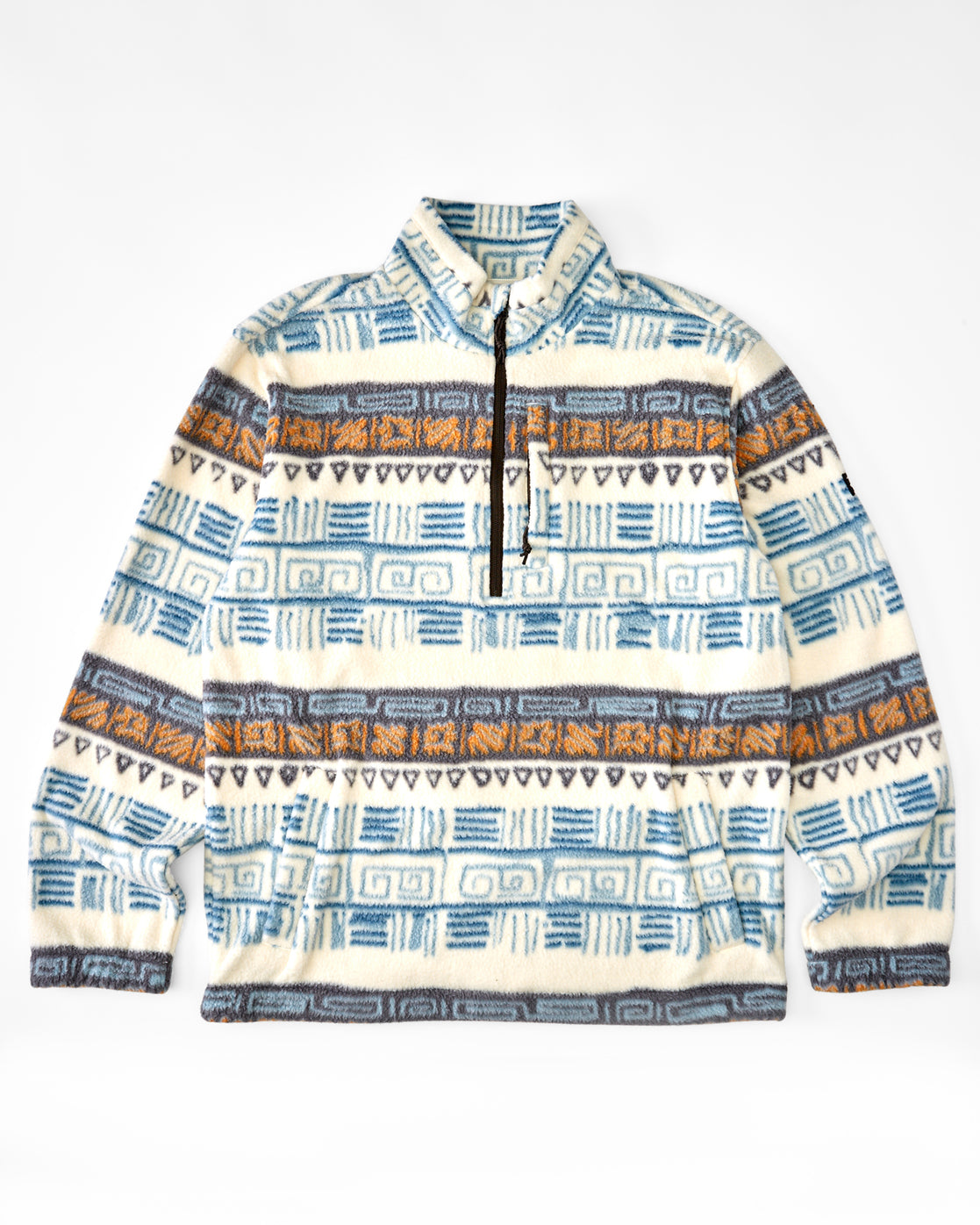 Billabong A/Div Boundary Half-Zip Mock Neck Pullover OATMEAL