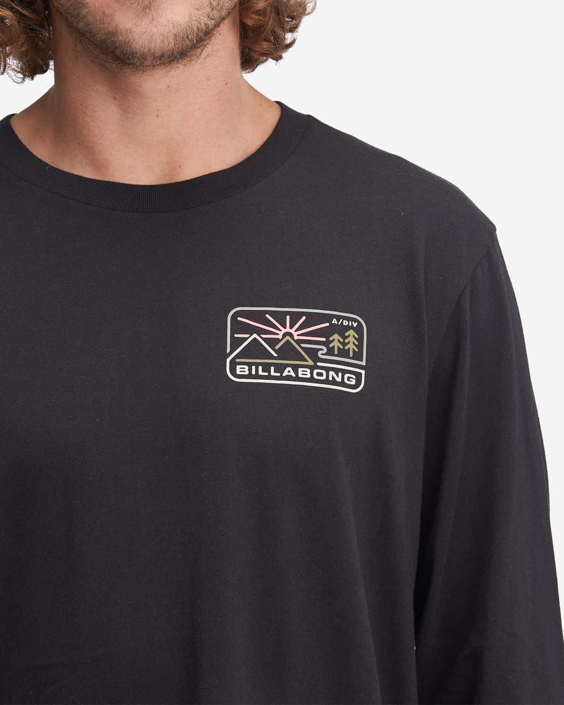 Billabong A/Div Landscape Long Sleeve T-Shirt Black