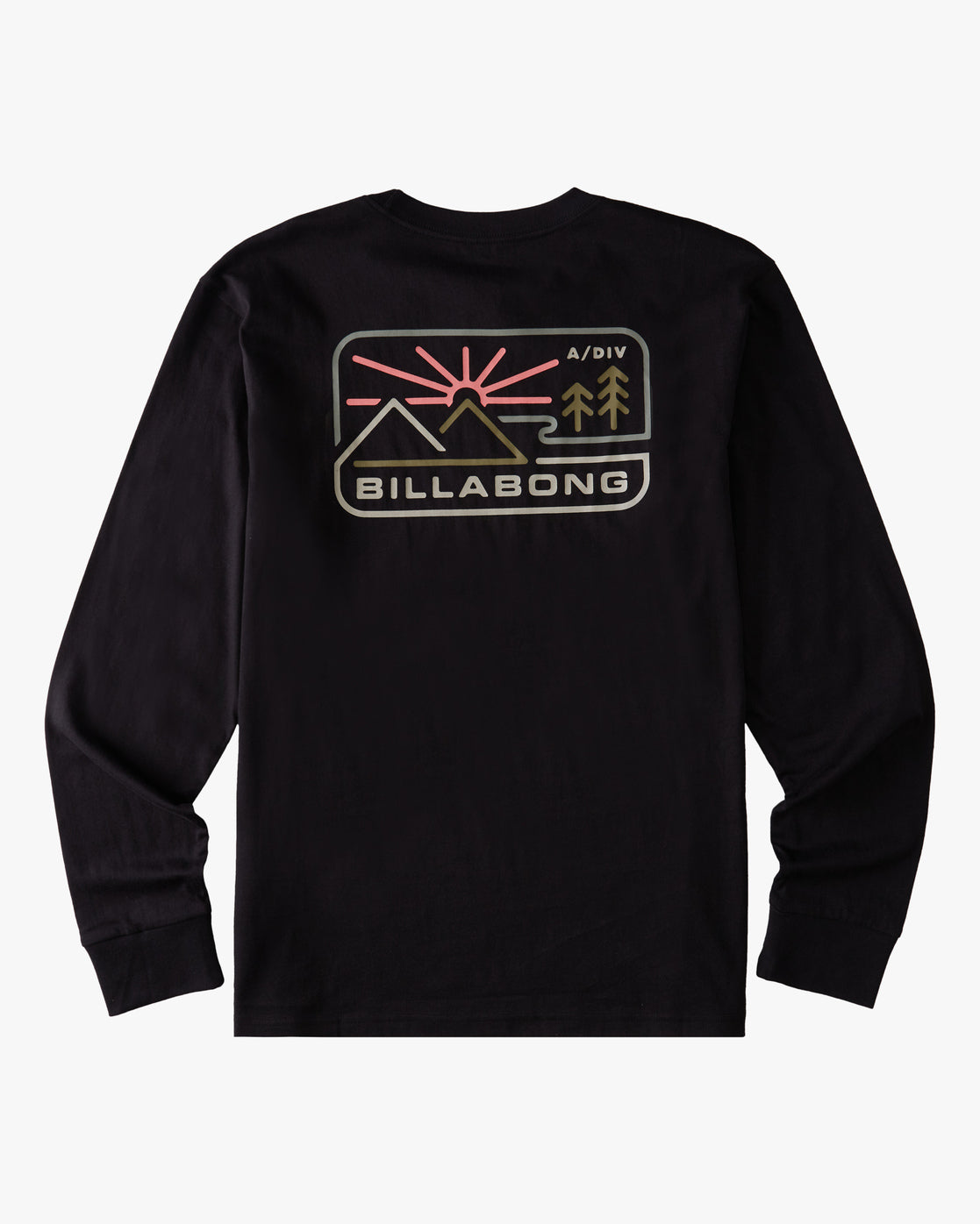 Billabong A/Div Landscape Long Sleeve T-Shirt Black