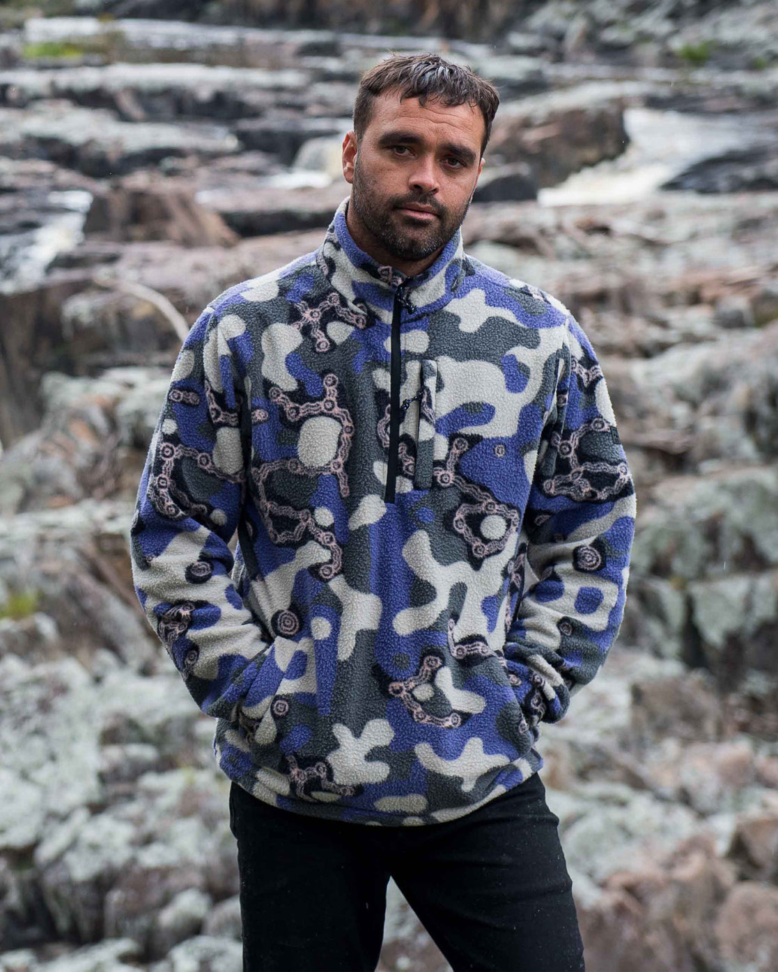 Billabong A/Div Otis Boundary Mock Neck CAMO