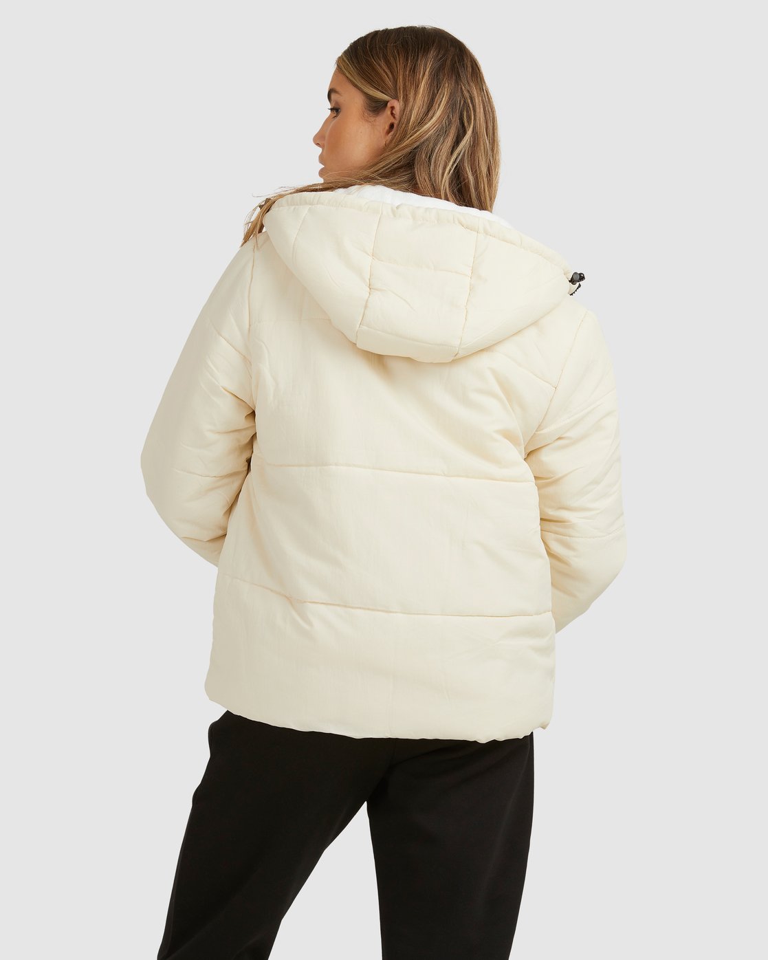 Billabong A/Div Transport Puffer 3 Jacket Antique White