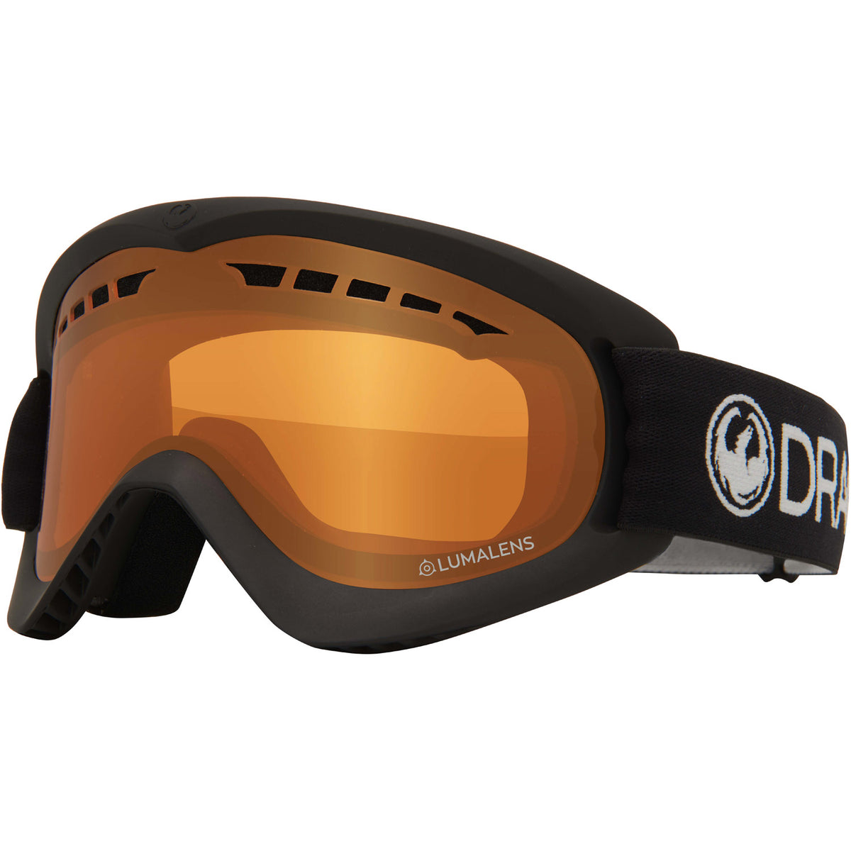Dragon DX Goggle 2020 Black Lumalens Amber