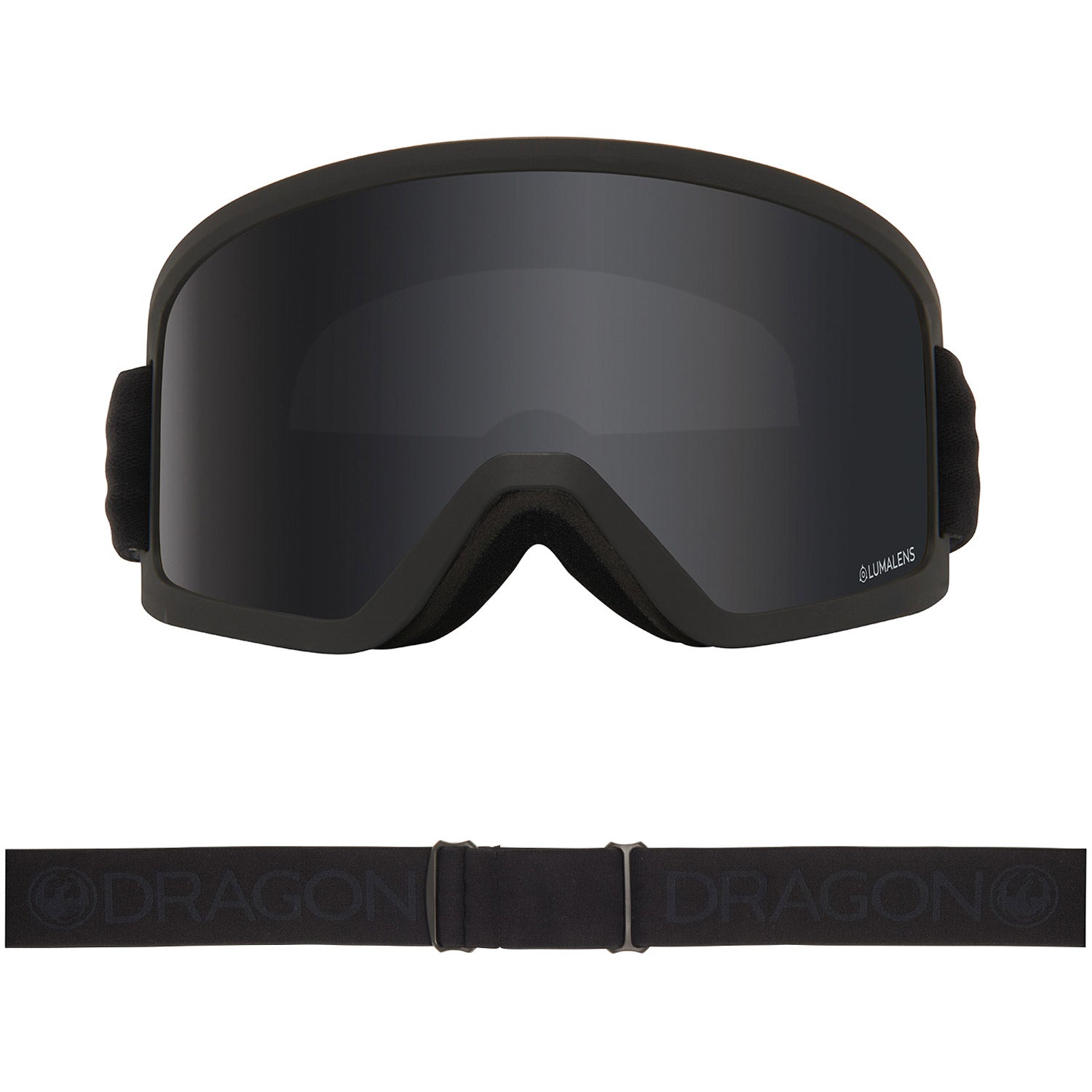 Dragon DX3 OTG Snow Goggles 2023 Blackout Lumalens Dark Smoke Lens