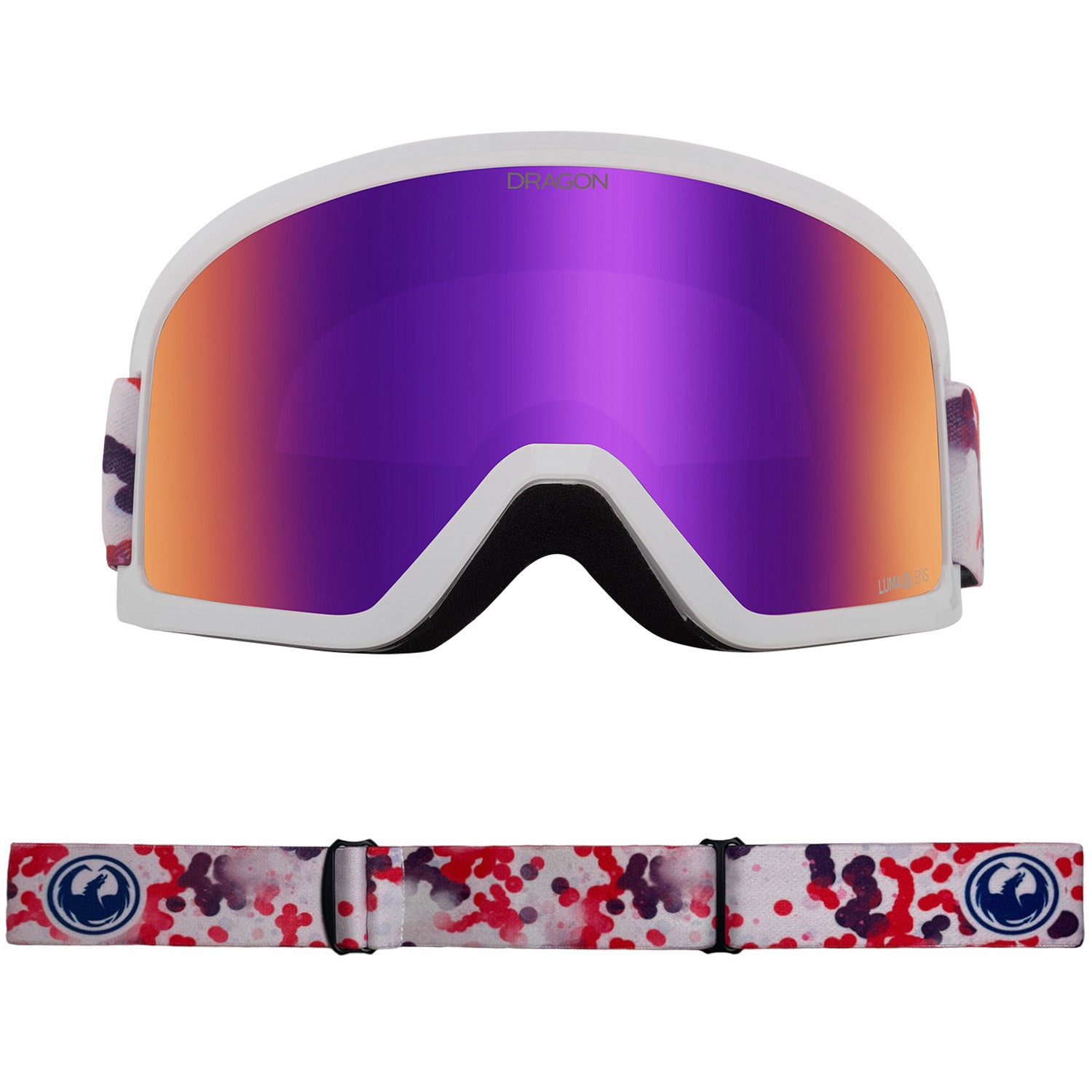 Dragon DX3 OTG Snow Goggles 2023 Koi Lumalens Purple Ion Lens