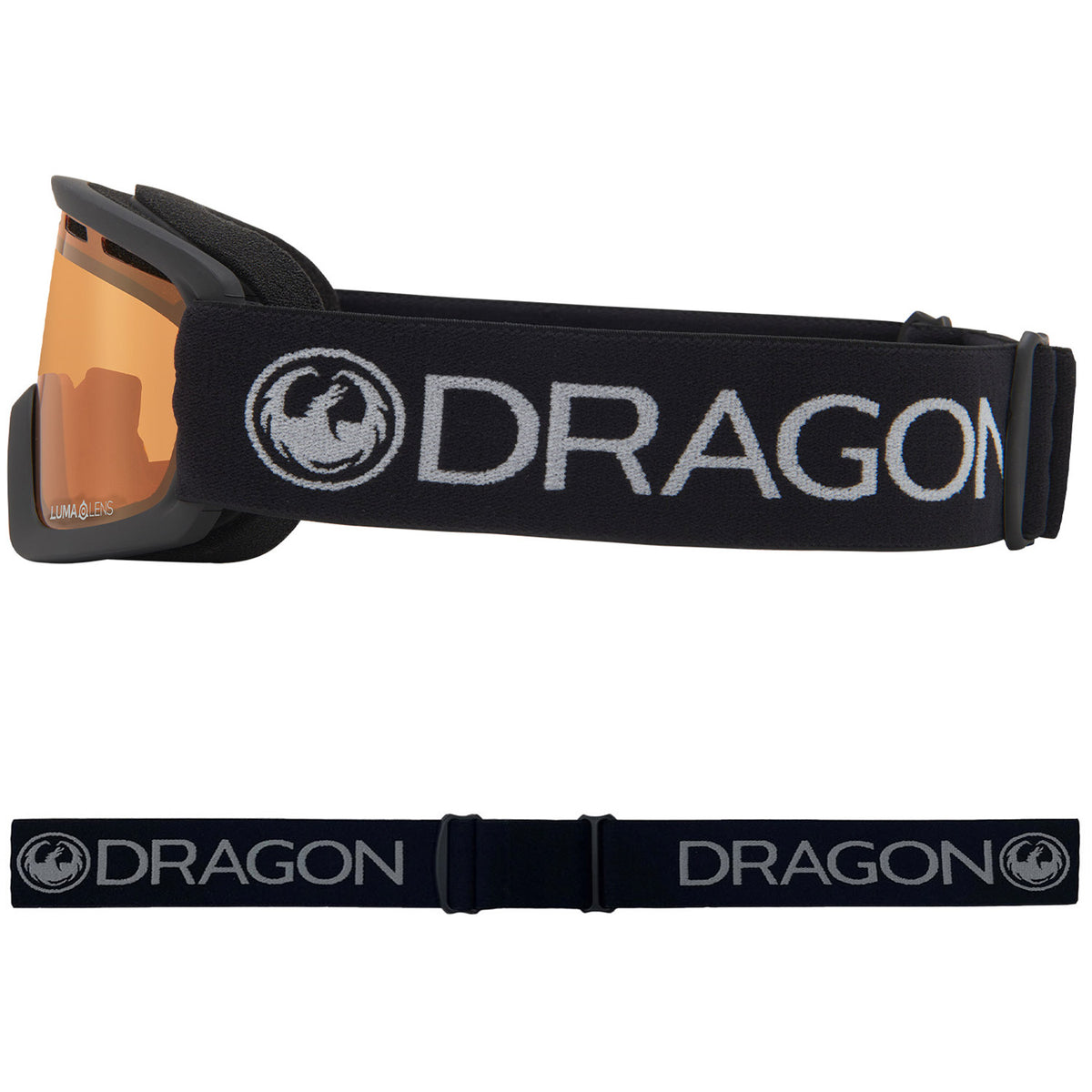 Dragon LIL D Snow Goggles 2023 Charcoal Lumalens Amber Lens