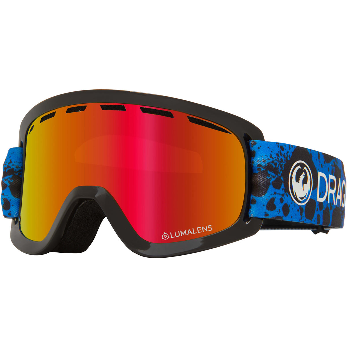 Dragon LilD Goggle 2020 Dart Blue - Lumalens Red Ion Lens