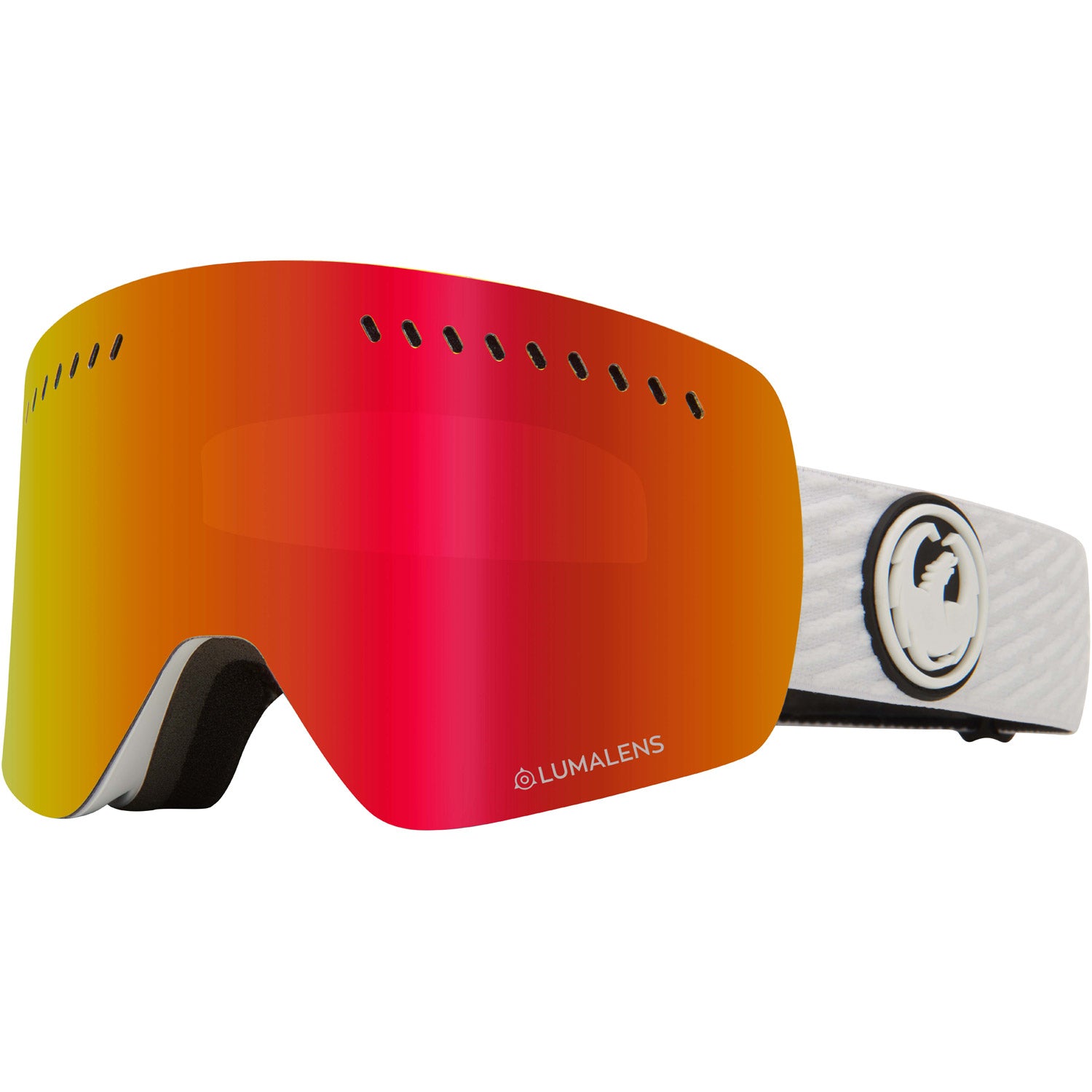 Dragon NFXs Goggle 2020 PK White Lumalens Red Ion 