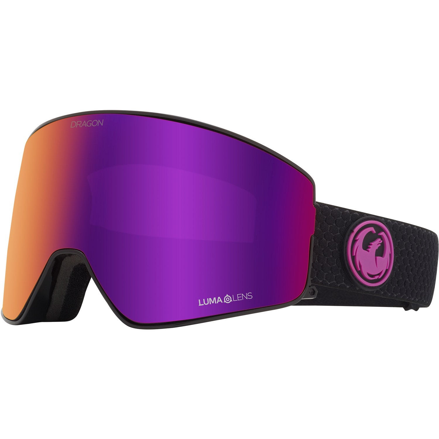 Dragon PXV2 Goggle 2020 Split Lumalens Purple Ion w/ Spare lens