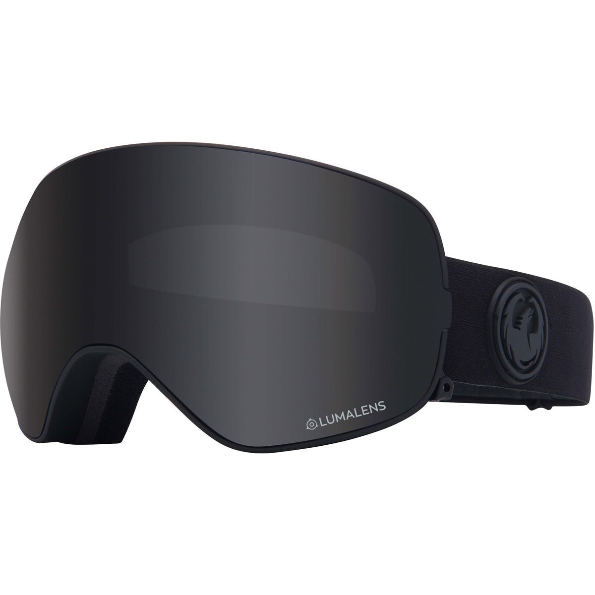 Dragon X2s Goggle 2020 Knight Rider - Lumanlens dark Smoke w/ Lumalens Flash Blue and Lumalens Rose Lens