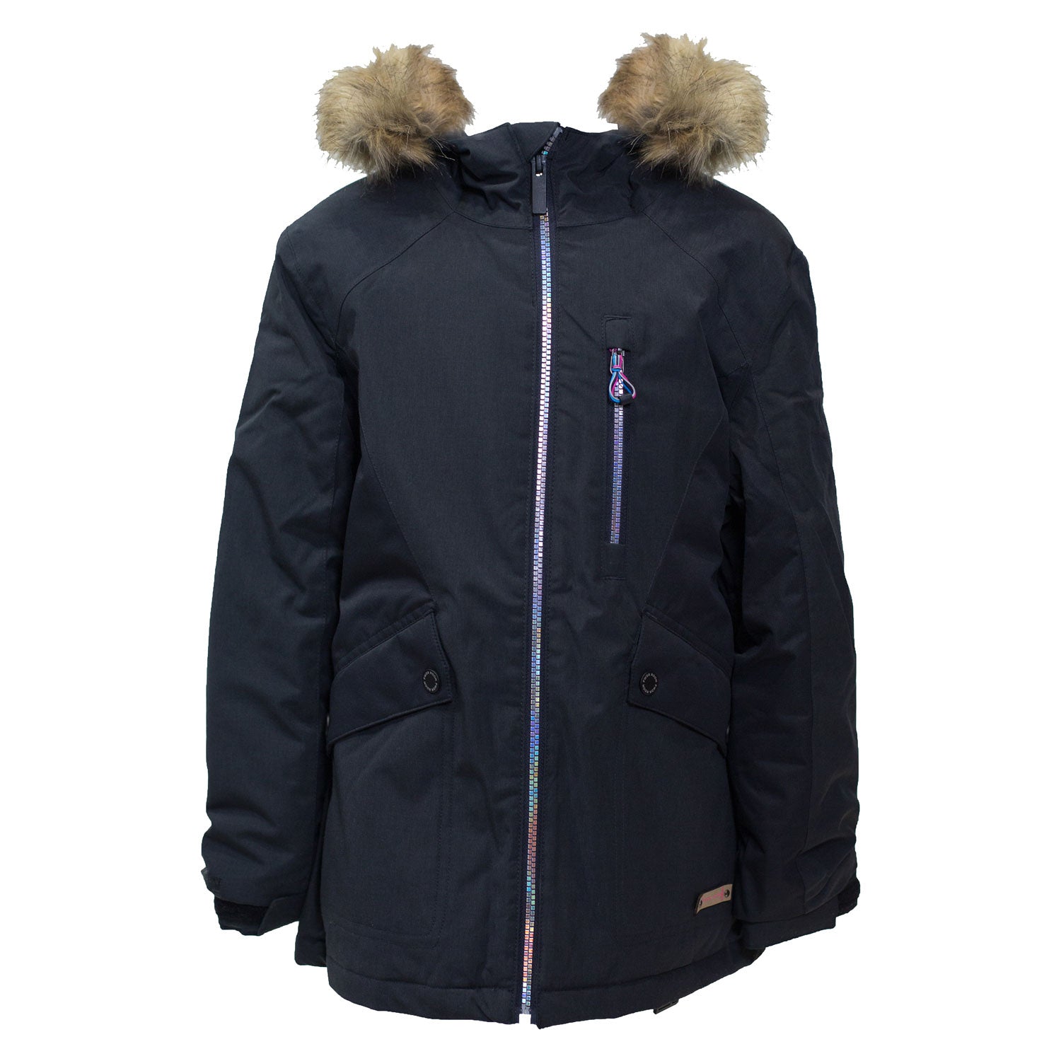 Powder Room Amanda Kids Snow Jacket 2018 Black Melange