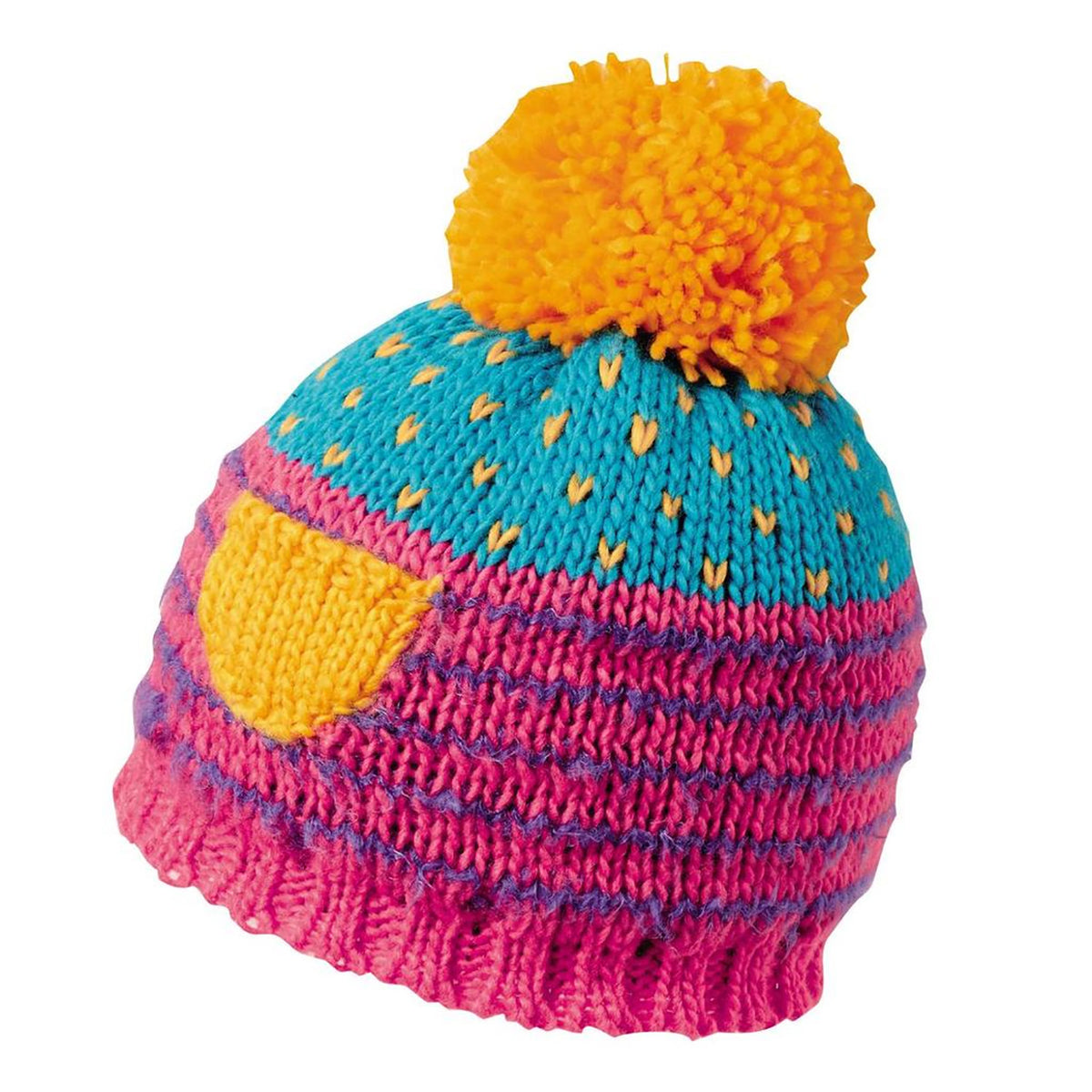 Turtle Fur Fizzy Pop Kids Beanie 2018 Pink