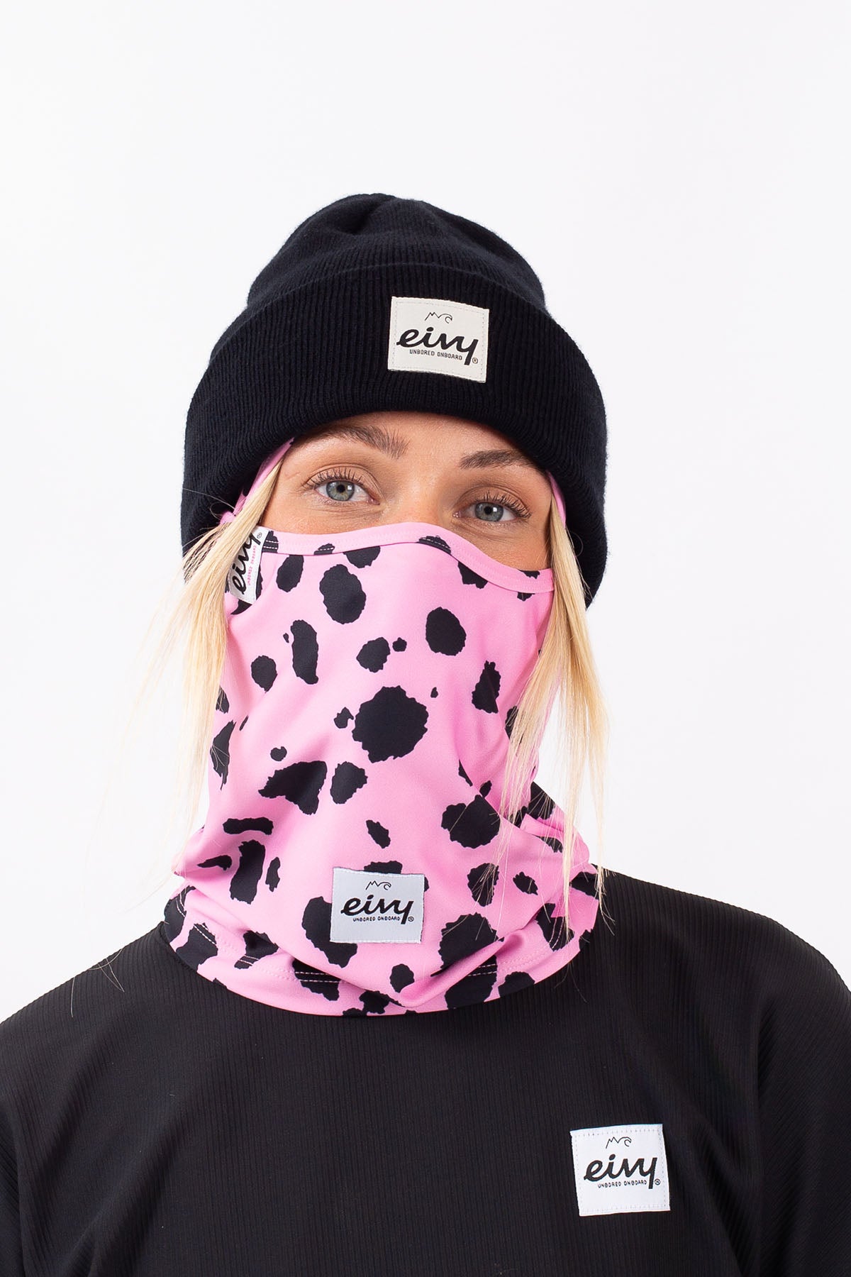 Eivy Hinge Balaclava Pink Cheetah