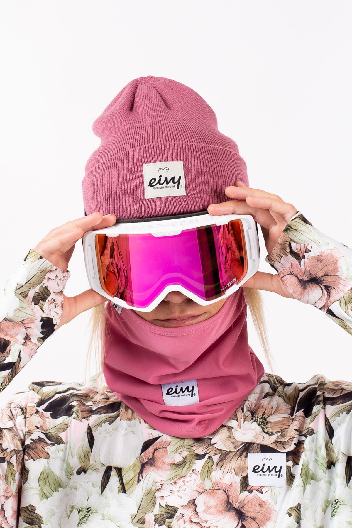 Eivy Hinge Balaclava Raspberry
