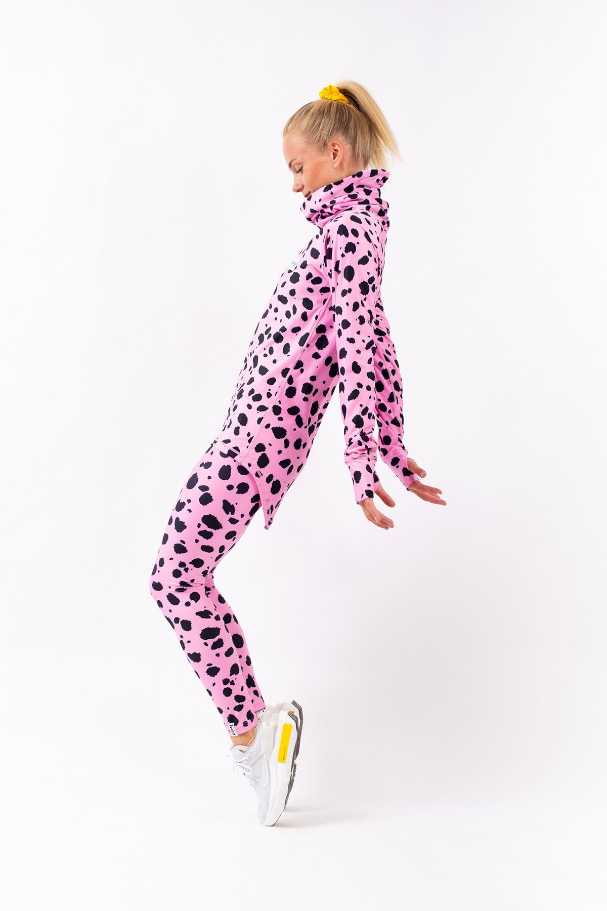 Eivy Icecold Gaiter Thermal Top Pink Cheetah