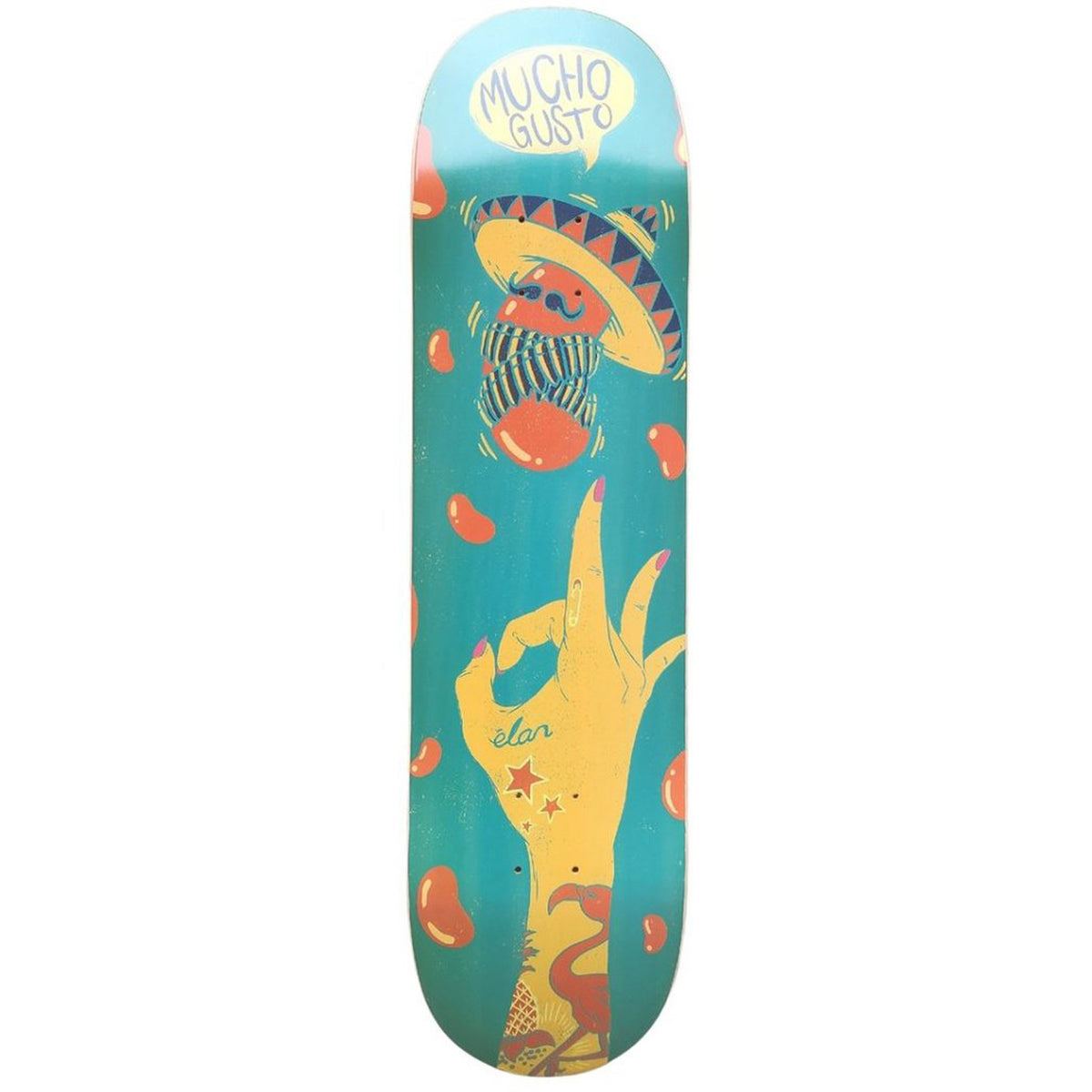 Flick The Bean Redline 8.0" Skateboard Deck