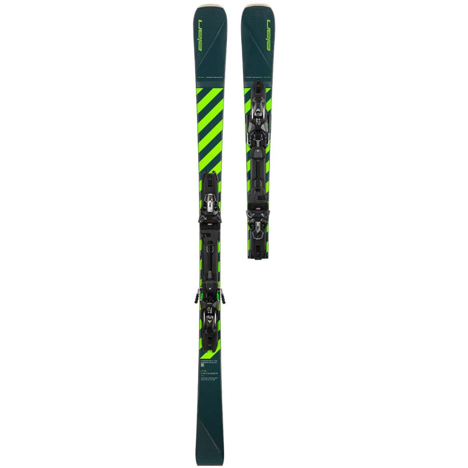 Voyager Green Skis w/ EMX 12.0 GW Bindings Package 2023
