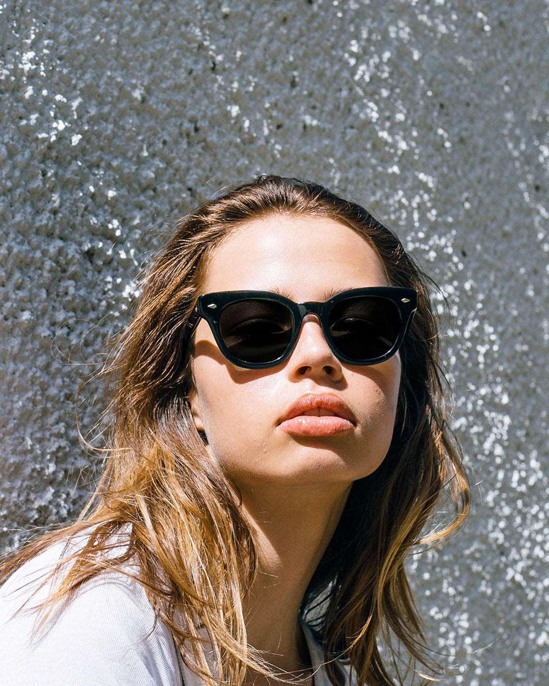 Epokhe Dylan Sunglasses Black Gloss / Black