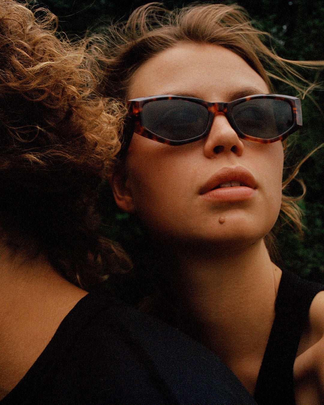 Guilty Sunglasses Tortoise Polished/Green