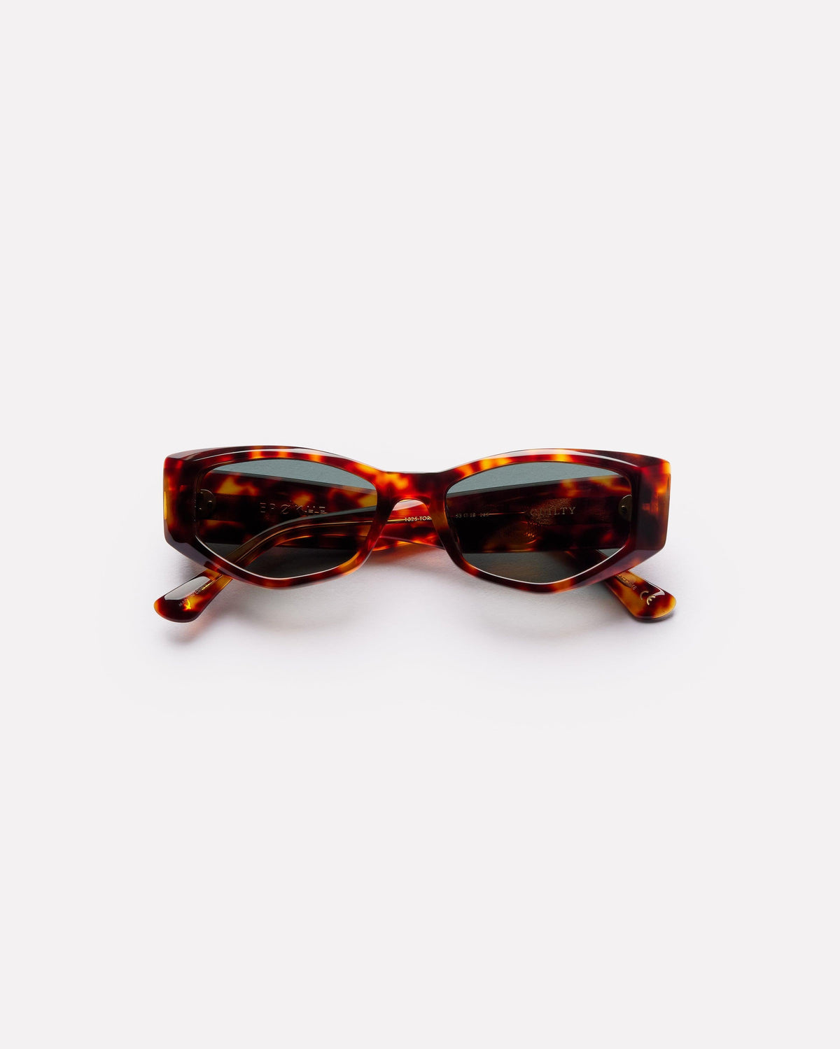 Guilty Sunglasses Tortoise Polished/Green