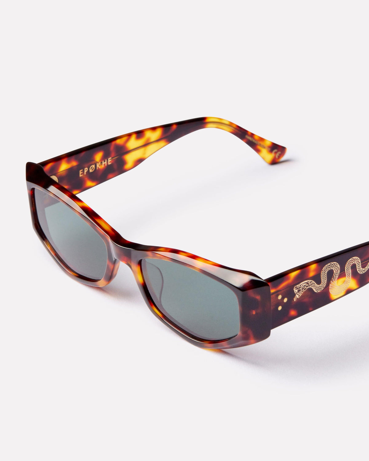 Guilty Sunglasses Tortoise Polished/Green