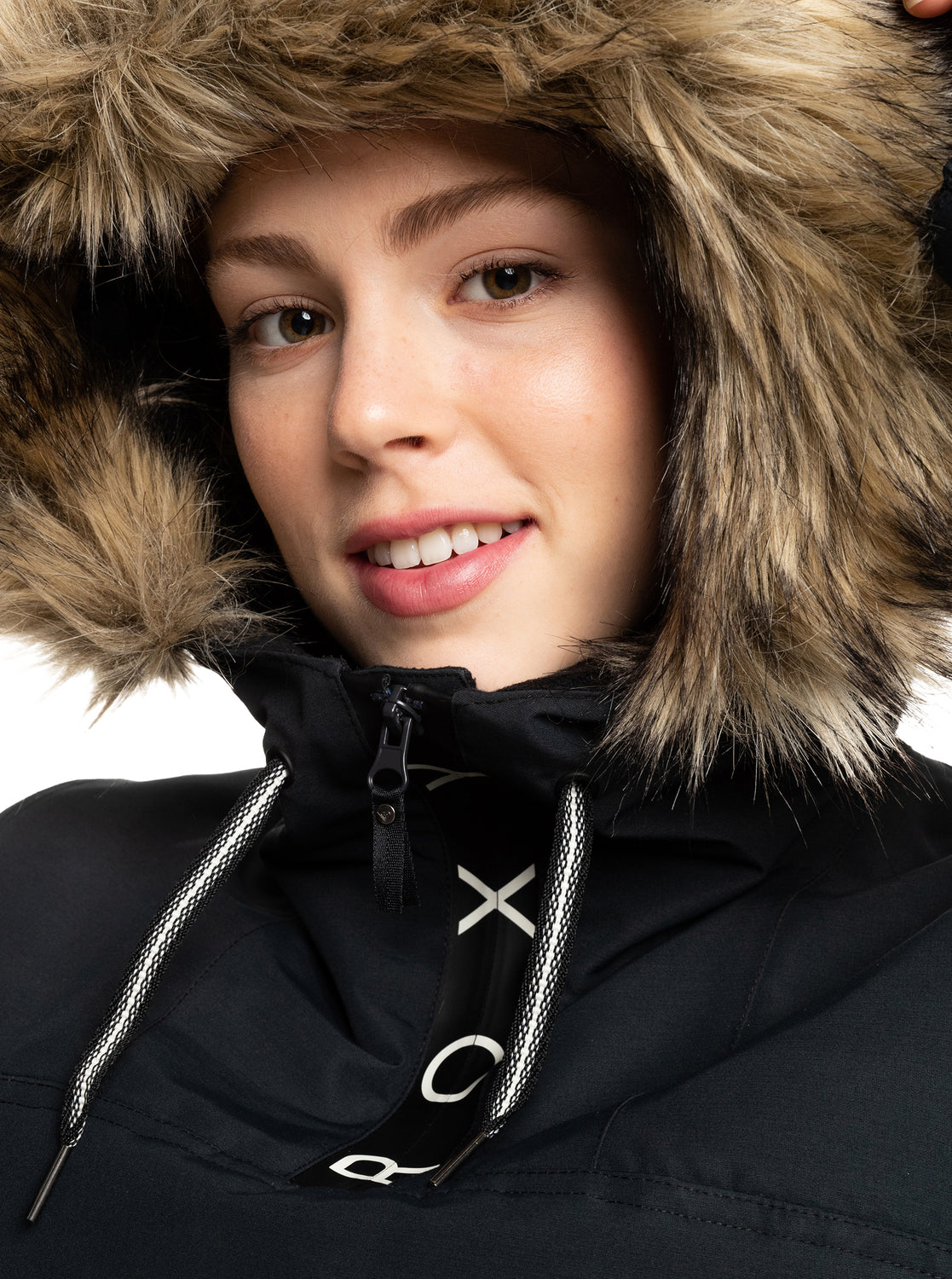Roxy Womens Shelter Insulated Snow Jacket True Black