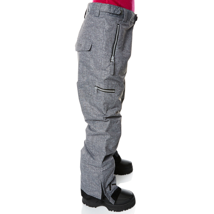 XTM Ninja II Jnr Pant 2016 Light Grey Marle - Side