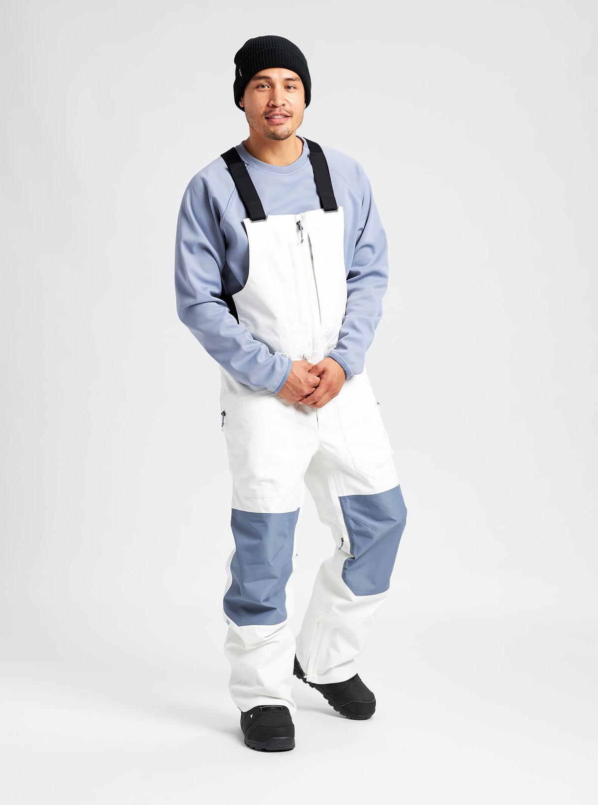 Burton GORE-TEX Reserve Bib Pant 2022 Stout white / folkstone gray