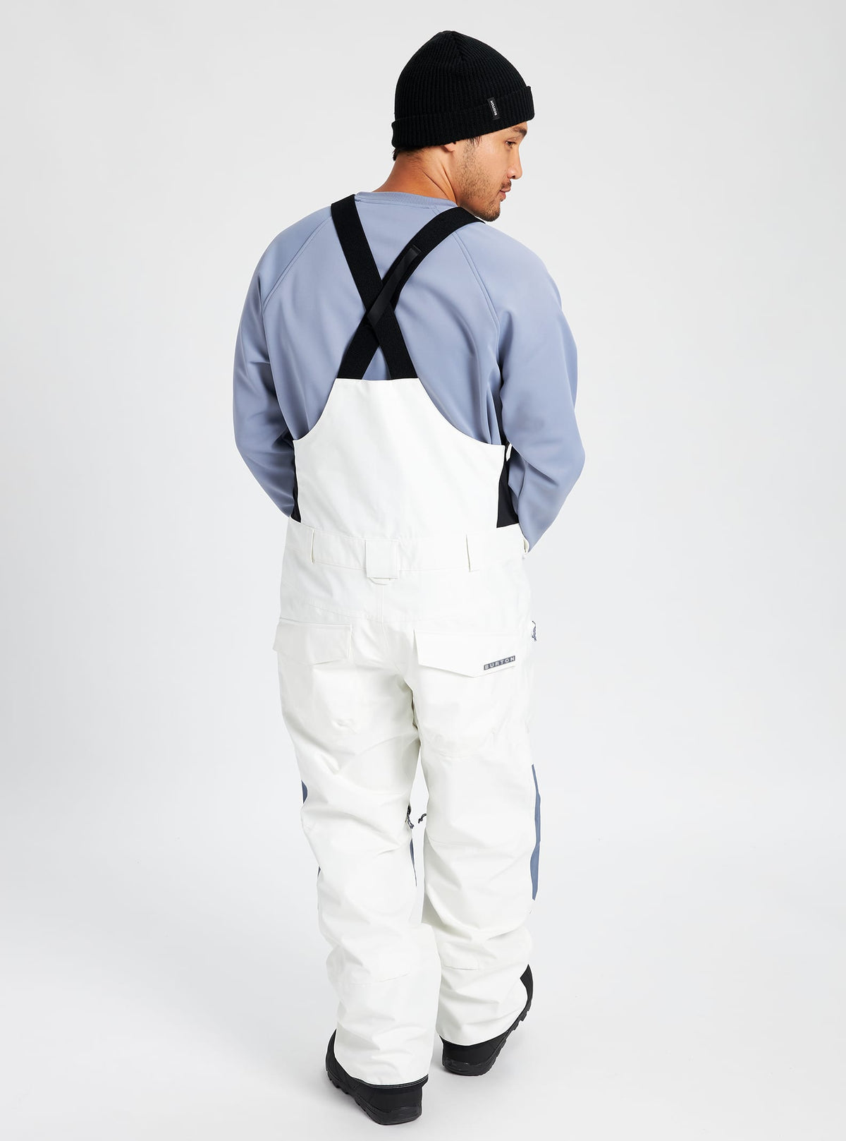 Burton GORE-TEX Reserve Bib Pant 2022 Stout white / folkstone gray