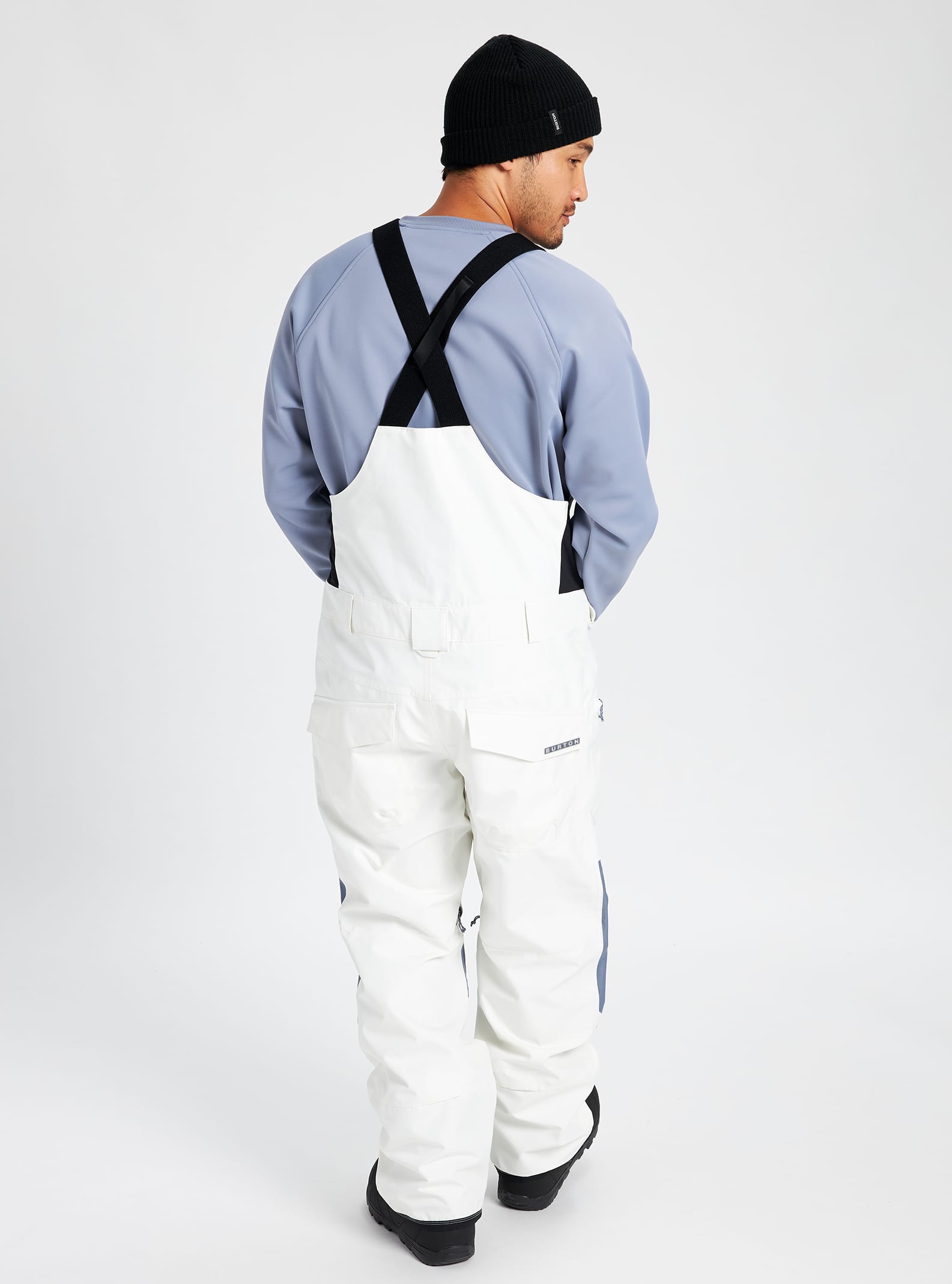 Burton GORE-TEX Reserve Bib Pant 2022 Stout white / folkstone gray