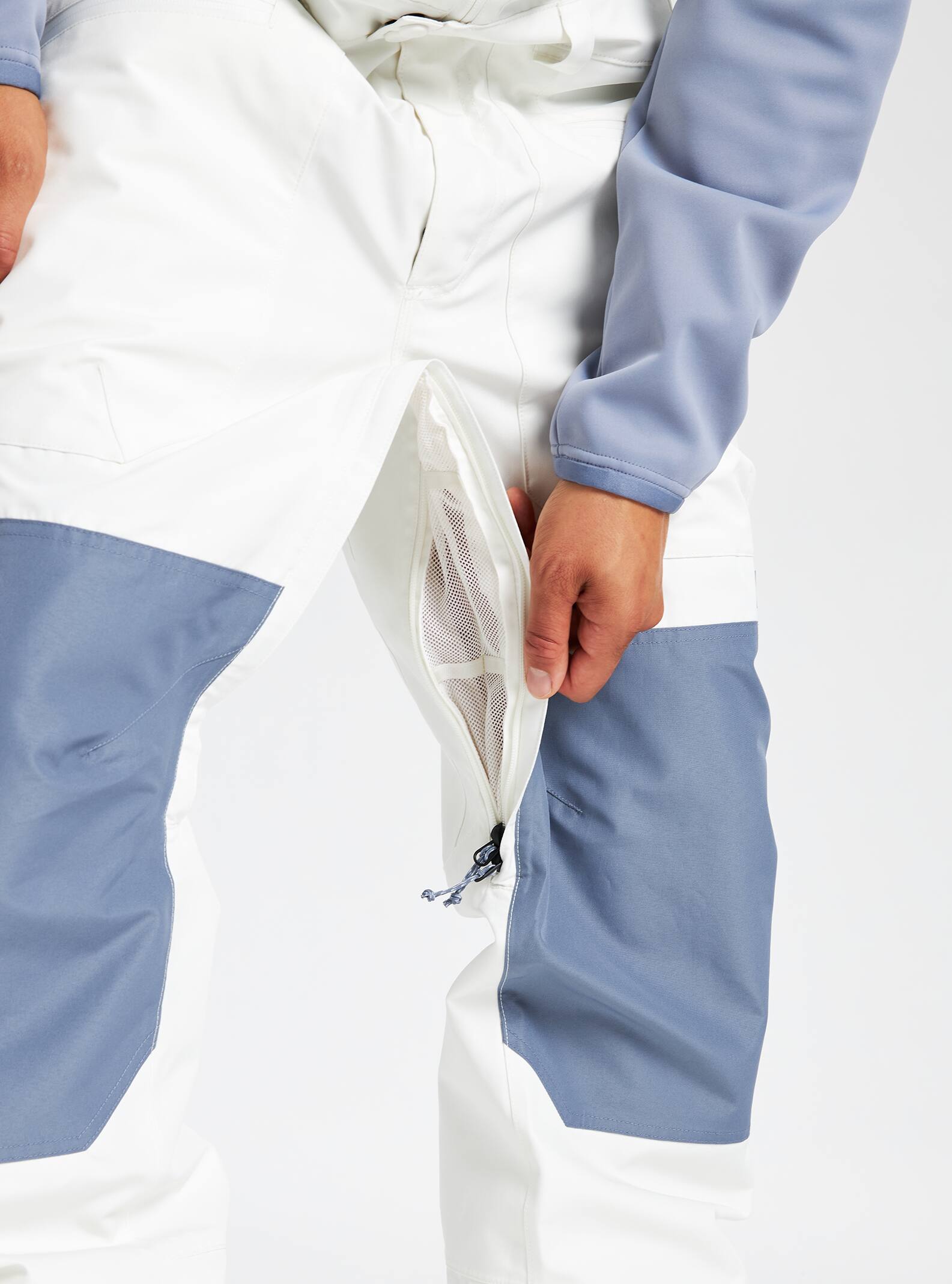 Burton GORE-TEX Reserve Bib Pant 2022 Stout white / folkstone gray