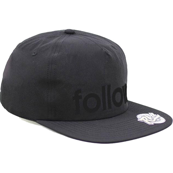 Follow Logo Formless Cap 2020 Black