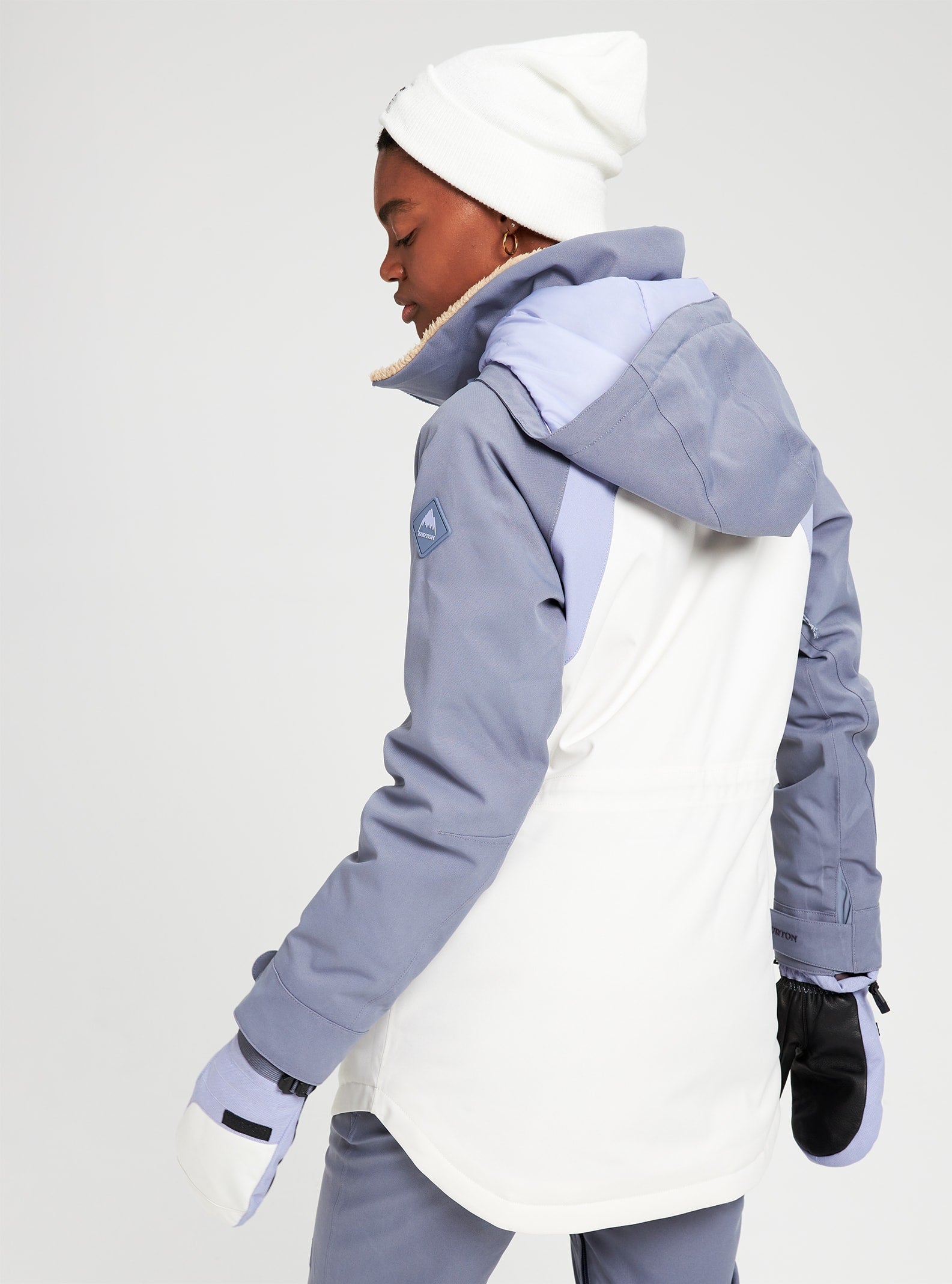 Burton Prowess Jacket 2022 Folkstone gray / stout white / foxglove violet