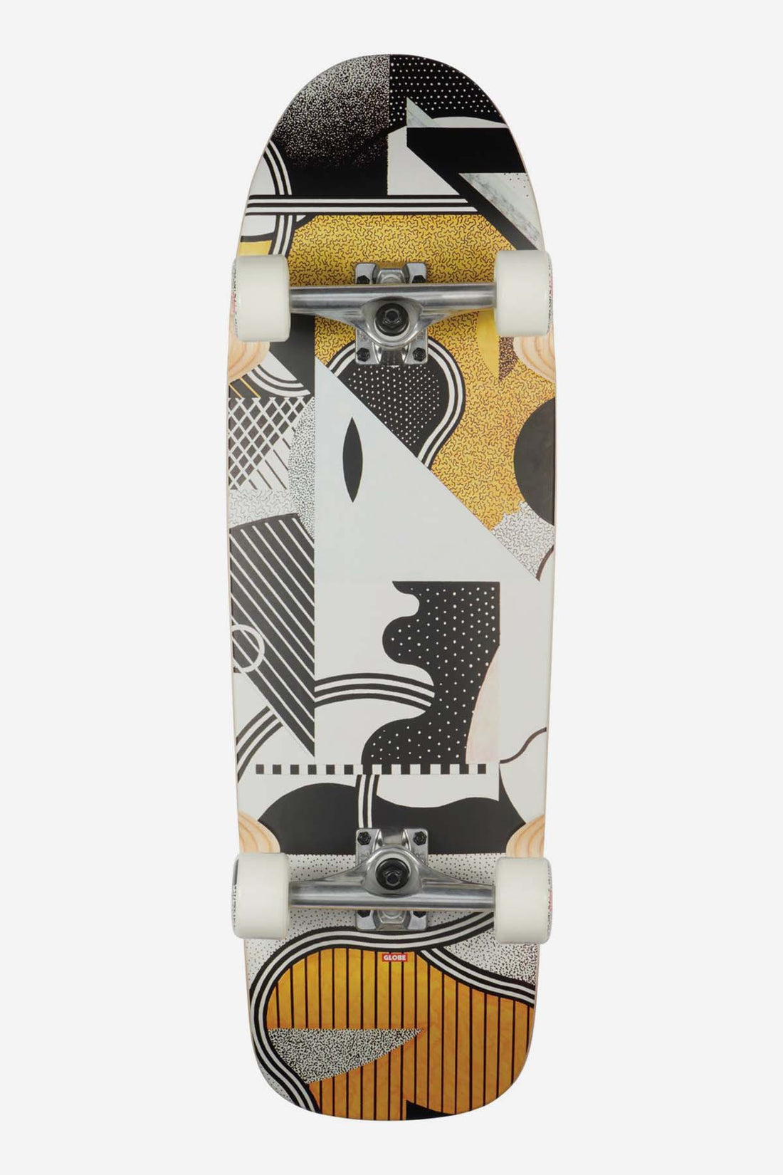 Globe Chopper 32" Cruiser Complete Skateboard Redna