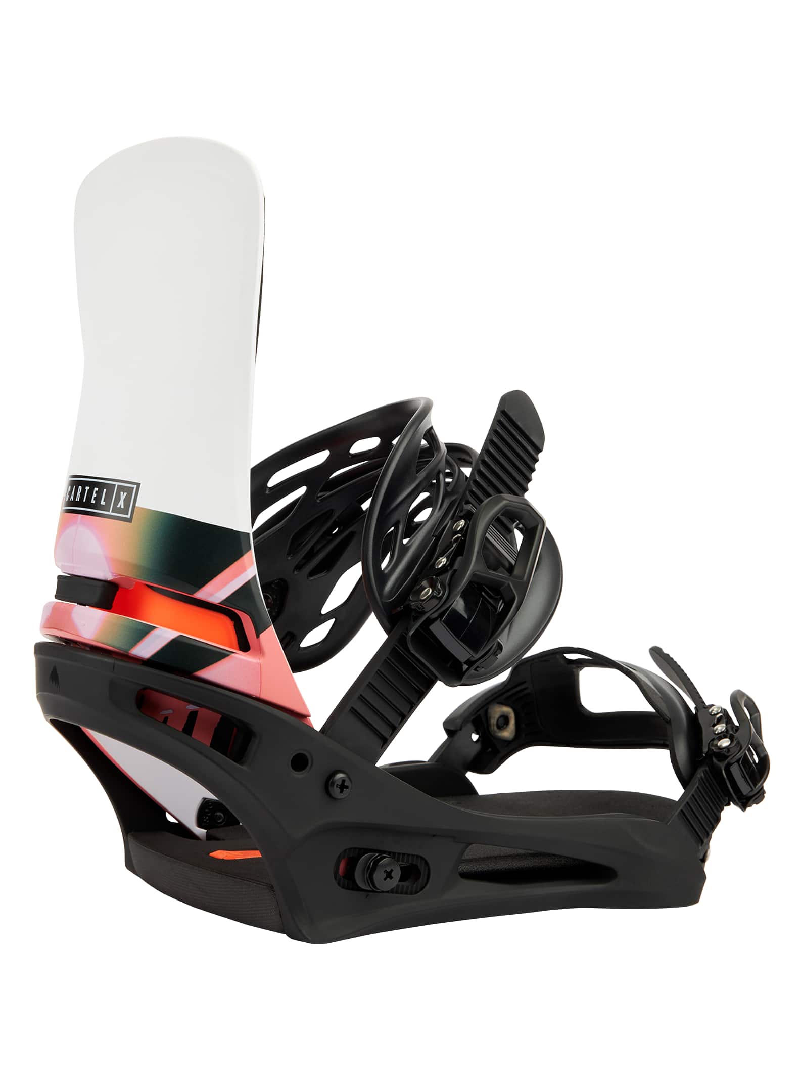 Burton Cartel X Re:Flex Snowboard Binding 2022 Black / white / graphic
