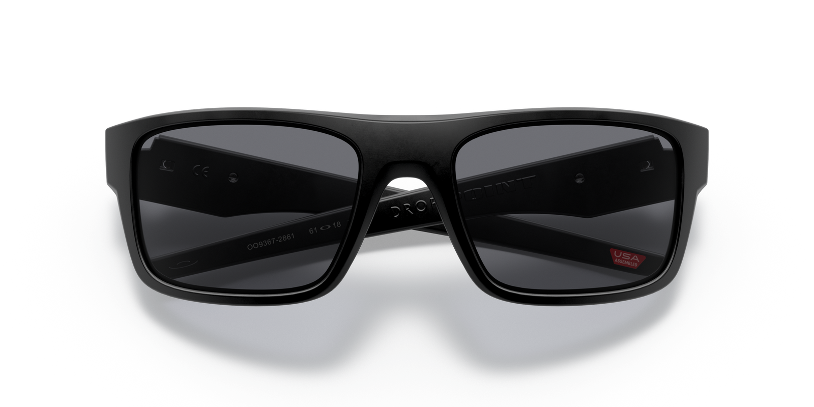 Oakley Drop Point™ Matte black w/ grey lens