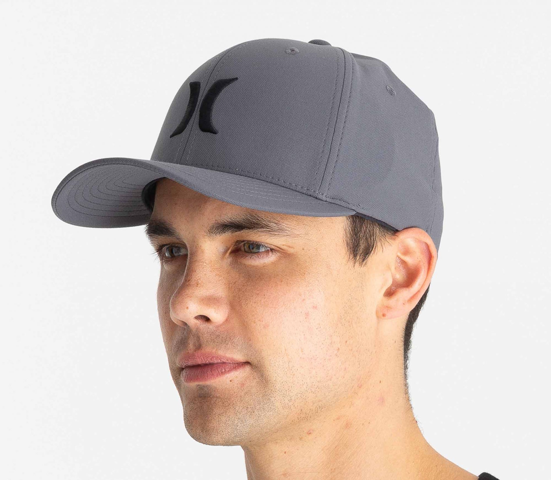 H2O-Dri One And Only Hurley Mens Hat Black Dark Grey