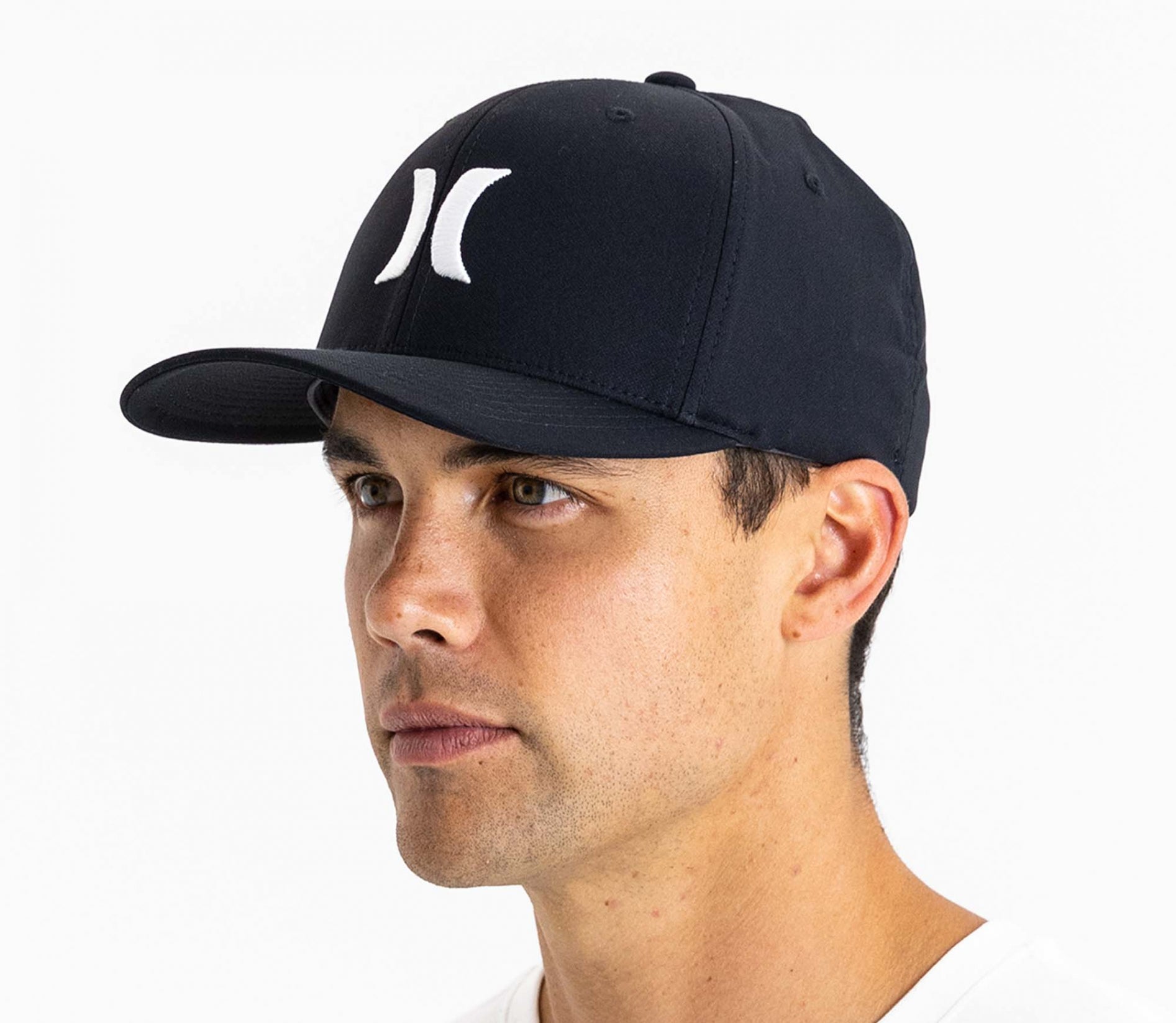 H2O-Dri One And Only Hurley Mens Hat Black White