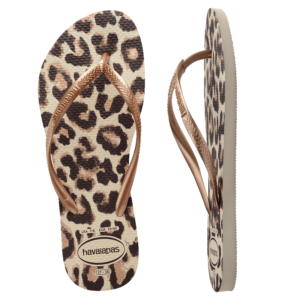 Havaianas slim animal discount print