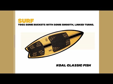 Koal Classic Fish Wake Surf 2023