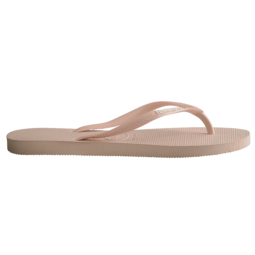 Slim Rubber Logo Thongs