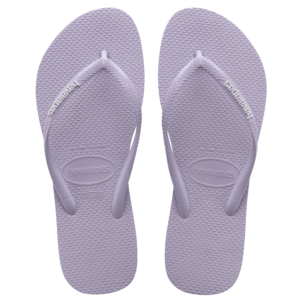 Slim Rubber Logo Thongs