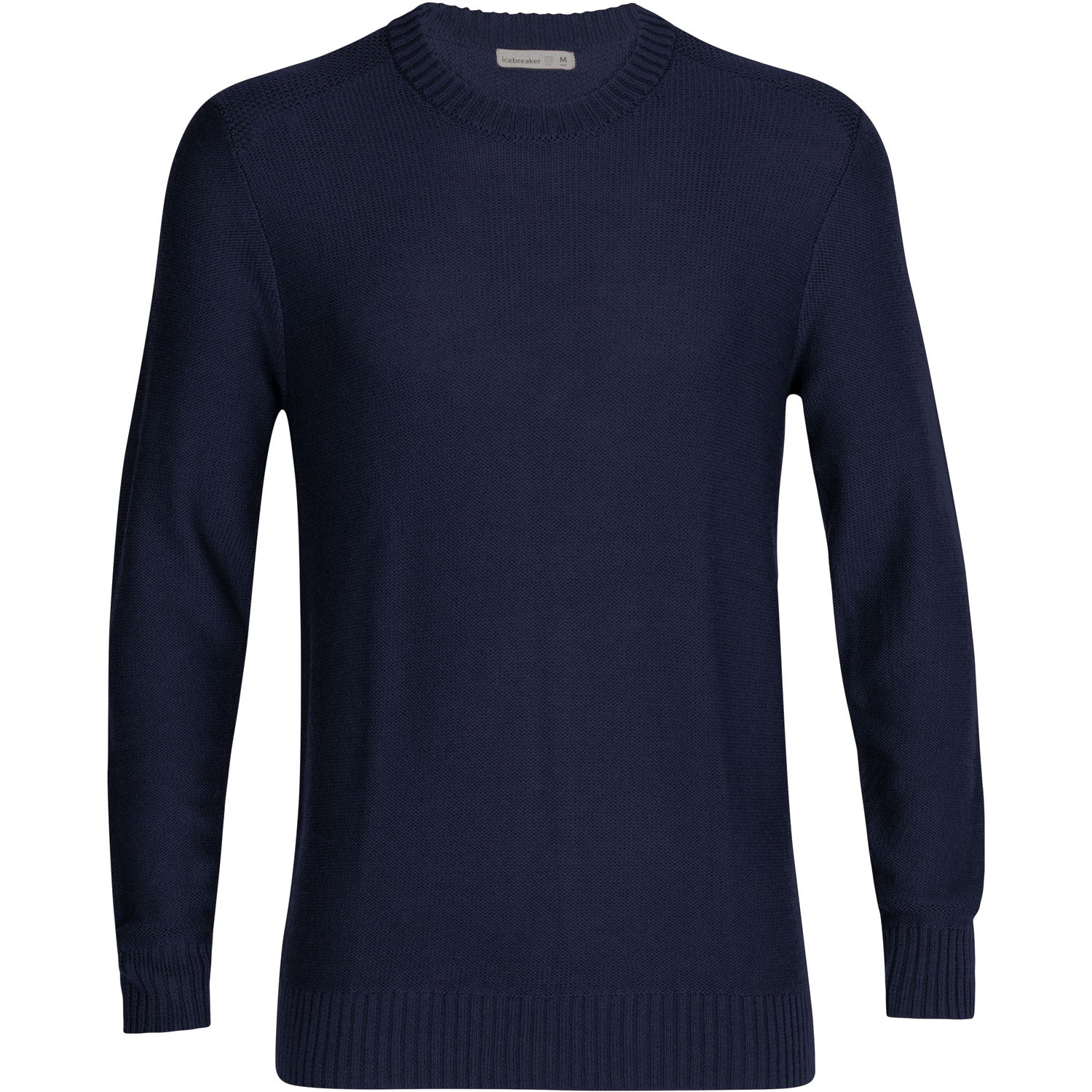 Icebreaker Mens Waypoint Crewe Sweater Midnight Navy